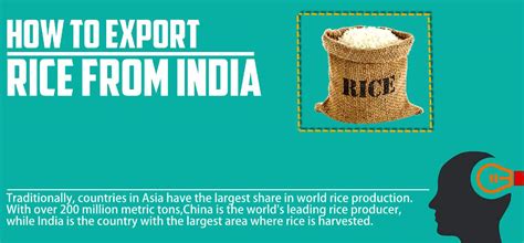 How To Export Rice From India Profits Steps And Procedure