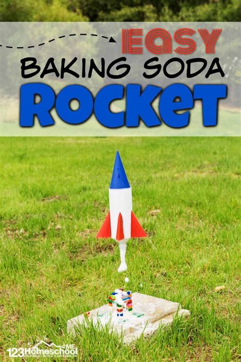 Vinegar And Baking Soda Rocket Science Experiment For Kids Science