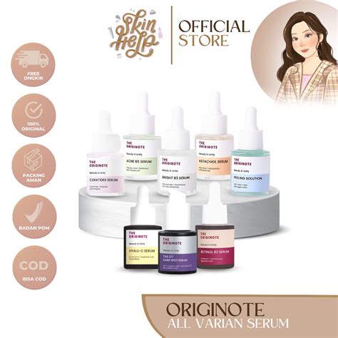 Jual The ORIGINOTE Serum ALL VARIANT Bright B3 Acne B5 Ceratides