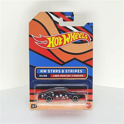 Hot Wheels 1984 Pontiac Firebird Stars Stripes Mini Hunts