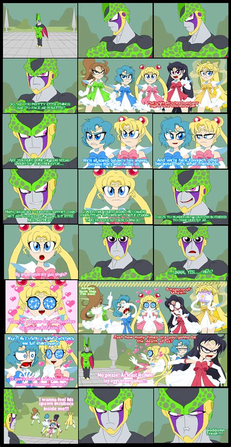 Rule 34 Ami Mizuno Bishoujo Senshi Sailor Moon Cell Dragon Ball Cringe Dragon Ball Dragon