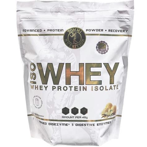 Iso Whey 1000g Vanilla 100 Isolate Utsolgt Tommi Nutrition Kosttilskudd Til Alle