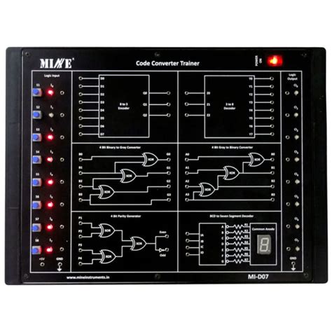 Digital Trainer Kit Mi D Mine Instruments Pvt Ltd