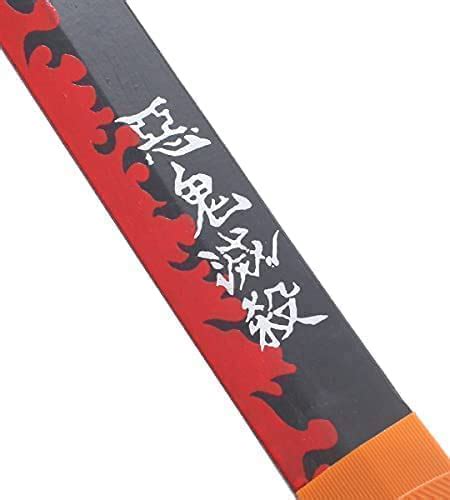 Katana En Bois Demon Slayer Nichirin De Kyojuro Rengoku Replique