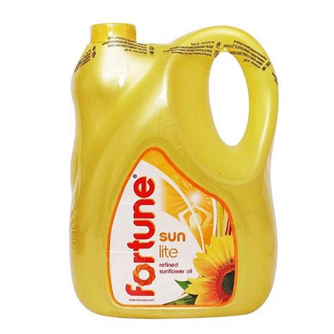 Fortune Sunlite Refined Sunflower Oil Ltr Packaging Size Litre At