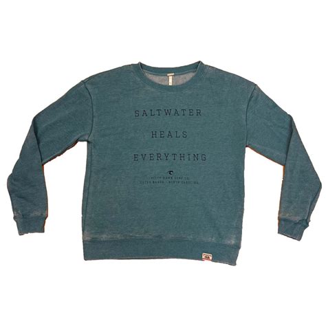 Kitty Hawk Surf CO Saltwater Heals Crew Neck – Kitty Hawk Kites Online Store