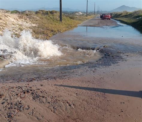 Rompimento Em Adutora Deixa Oito Bairros De Imbituba Sem Gua