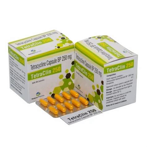 Tetracycline Mg Capsule At Stripe Tetracycline Hydrochloride