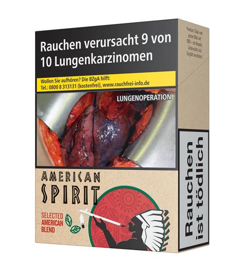 American Spirit American Blend Red Beim Tabakdealer