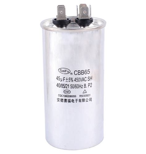 Podoy Cbb Motor Running Capacitor For Air Conditioner Vac Sh