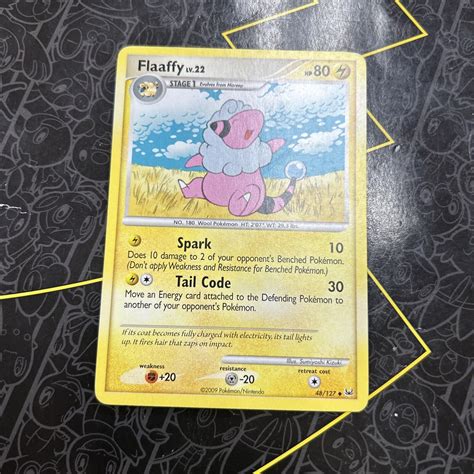 Flaaffy 48127 Platinum Uncommon Pokemon Card Tcg Ebay