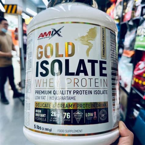 Amix Gold Isolate Whey Protein 5lbs