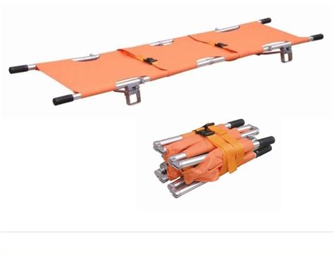 4 Folding Stretcher Aluminum Alloy Rescue Stretcher Emergency Stretcher