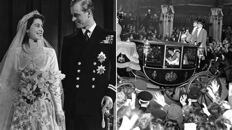 Queen Elizabeth and Prince Philip's post-war wedding is what fairytales are made of – best ...