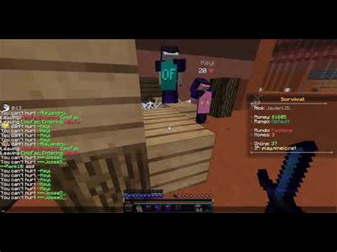 Guerra De Factions Minelc N Ote Vs Epicfac War Con X Youtube