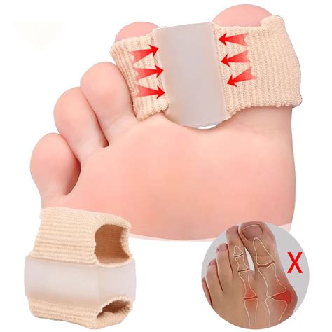 Elastic Toe Separators Alignment Stretchers Soft Flexible Splints For