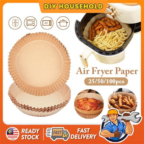 Air Fryer Disposable Baking Papers Non Stick Round Parchment Paper