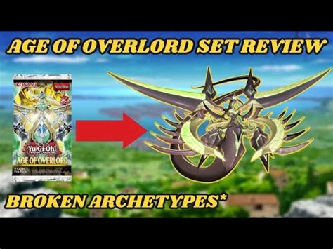 Yu Gi Oh AGE OF OVERLORD Card List Review YouTube