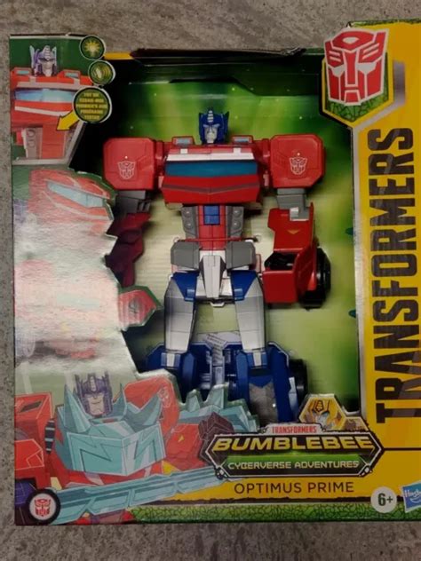 TRANSFORMER BUMBLEBEE OPTIMUS Prime Cyberverse Adventures Dinobots Roll