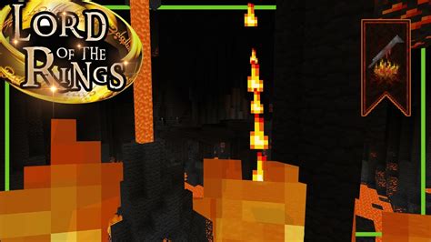 Minecraft Lord Of The Rings 58 Barad Dûr Cavern ♨️ Youtube