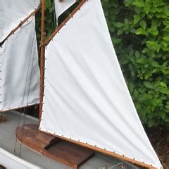 Circa 1930s Large Two Mast Schooner Sailing Pond Model Large Two Mast