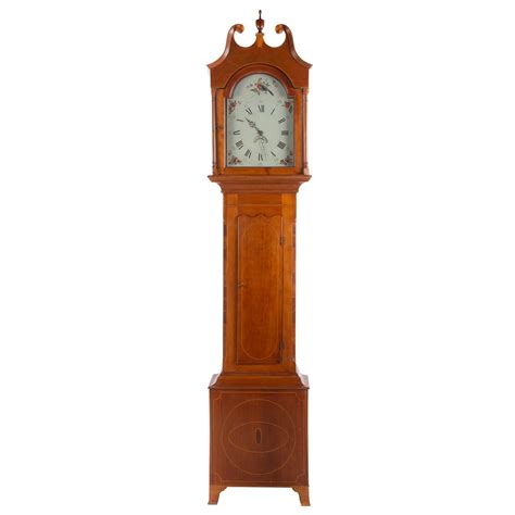 At Auction Federal Tall Case Clock