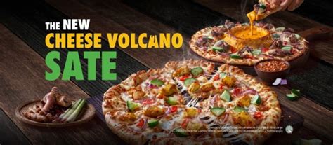 4 Apr 2024 Onward Domino S Pizza Cheese Volcano Sate Chicken And