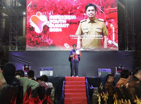 Pj Sekda Resmi Buka Indonesia Youth Summit Harap Pemuda Berikan