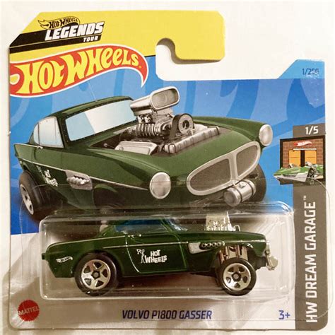 Hot Wheels Volvo P Gasser Dunkelgr N Legends Tour Scale