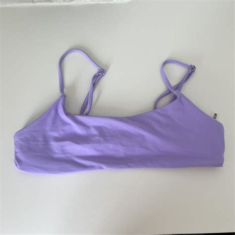 Shein Lavender Bikini Top Never Worn Just Too Small Depop