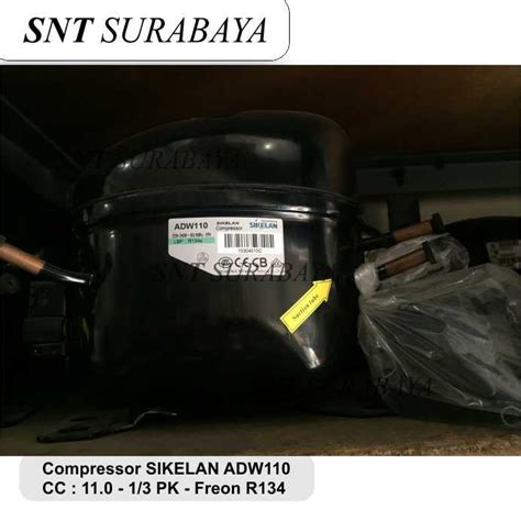 Jual Compressor Sikelan ADW 110 R134 Kompresor Kulkas Freezer 1 3