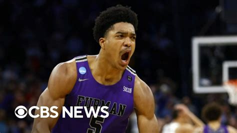 Furman Stuns Virginia In Ncaa Tournament Upset Youtube