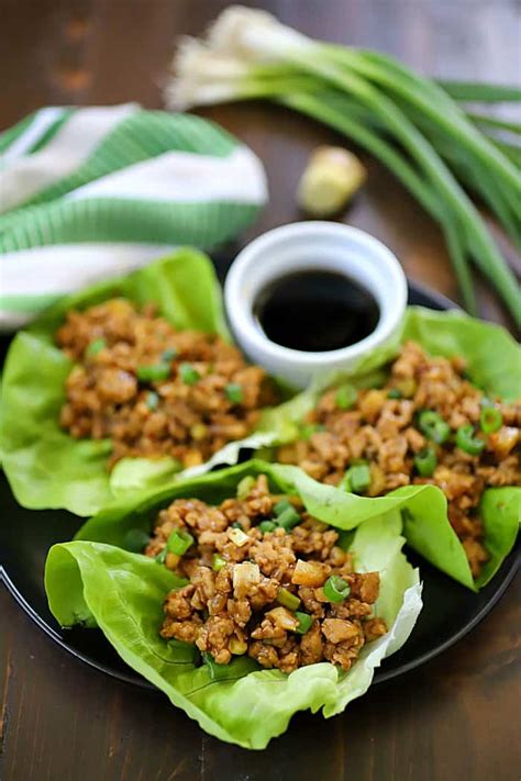 Easy Chicken Lettuce Wraps Recipe Setkab