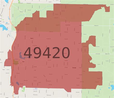 Zip Code 49420 - AtlasBig.com