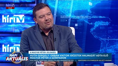 Napi aktuális ifj Lomnici Zoltán és Huth Gergely 2024 04 09 HÍR