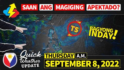 TROPICAL STORM INDAY Bagyong Inday Maging TYPHOON Tropical Cyclone