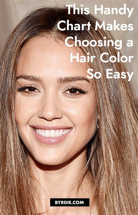 Hair Colors For Skin Tones Charts Hair Color For Warm Skin Tones