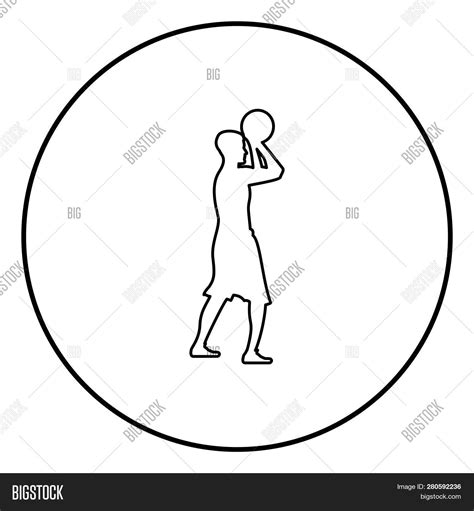 Basketball Player Outline : The best selection of royalty free outline ...