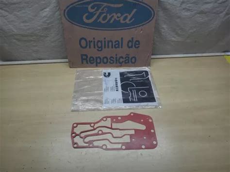 Junta Radiador Oleo Externo Motor Cummins Ford Frete Gr Tis