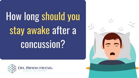 How Long Should You Stay Awake After A Concussion Youtube