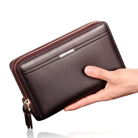 Luxe Mannen Portemonnee Lange Clutch Portemonnee G Grandado