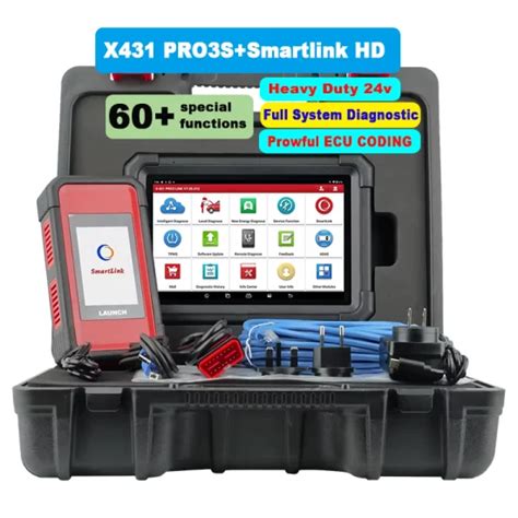 Launch X Pro S Smartlink Hd Plus V V Heavy Duty Truck Scanner