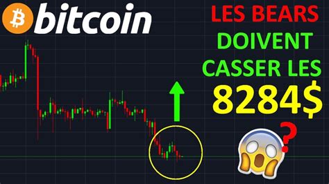 BITCOIN 8284 GROS NIVEAU DE SUPPORT Btc Analyse Technique Crypto