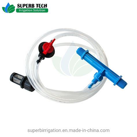 Agricultural Irrigation System Plastic Venturi Fertilizer Injector Kit