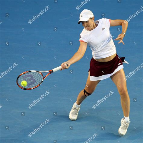 Justine Henin Belgium Returns Ball Russias Editorial Stock Photo