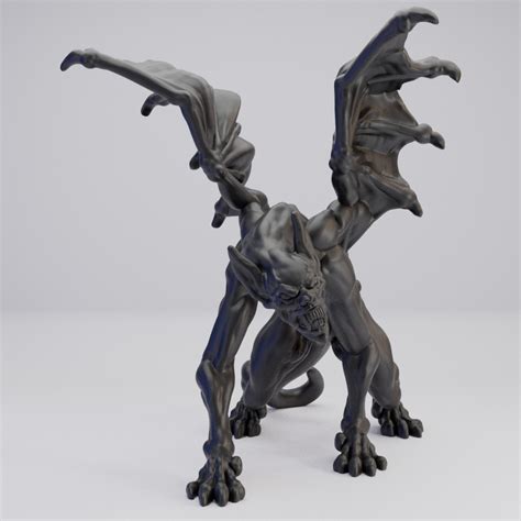 Hot Goblin ガーゴイルB ミニチュア ホットゴブリン 悪魔的怪物