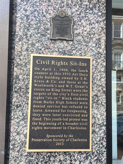 Remembering History: The Charleston Movement – Charleston Area Branch