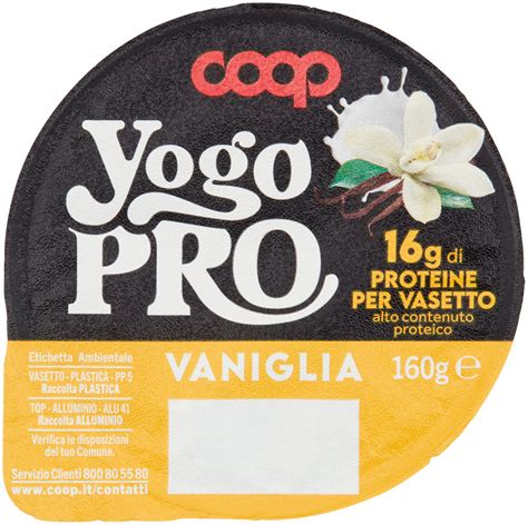 Unicoop Firenze Yogurt Proteico Yogo Pro Al Cucchiaio Vaniglia Coop G