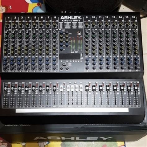 Mixer Audio Profesional ASHLEY KING 16 KING 16 NOTE ORIGINAL Lazada