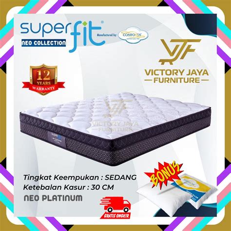 Jual Kasur Spring Bed Comforta Superfit Neo Platinum Hanya Kasur